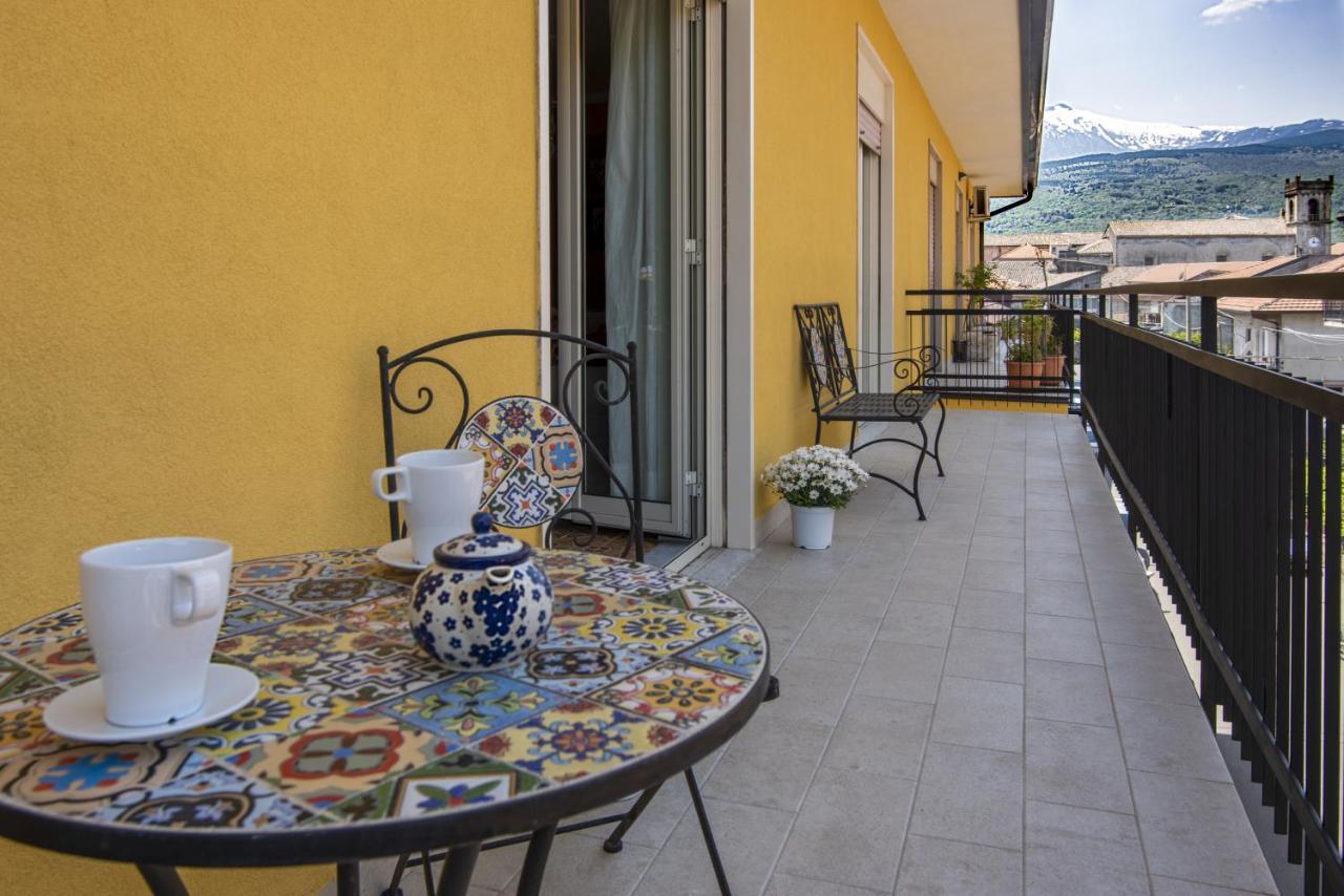 Etna Sicilian House Apartment Лингуаглоса Екстериор снимка